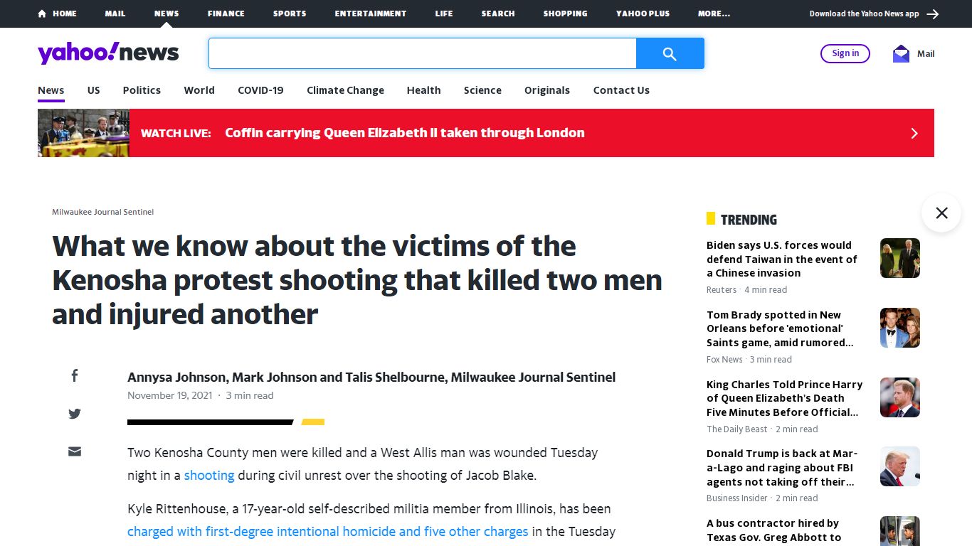 What we know about the victims of the Kenosha protest shooting that ...